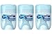 Secret Deodorant Outlast Clear Gel Complete Clean Antiperspirant & Deodorant 0.5 Oz Travel Size (Pack of 3)