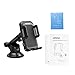 Gen-2 Dashboard Car Phone Holder, Windshield Car Phone Mount, with Strong Sticky Gel Pad for Iphone 11 Pro/ Max/ X/XS/XR/8Plus/8/7Plus/7/6Plus, Galaxy S10/9/8/7, Note9, Google, Moto, Black