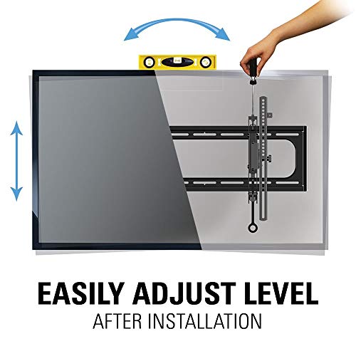 Sanus Advanced Tilt Premium TV Wall Mount for 46" - 90" Flat-Panel TVs - VLT6-B1 (Renewed) - Thumbnail 4