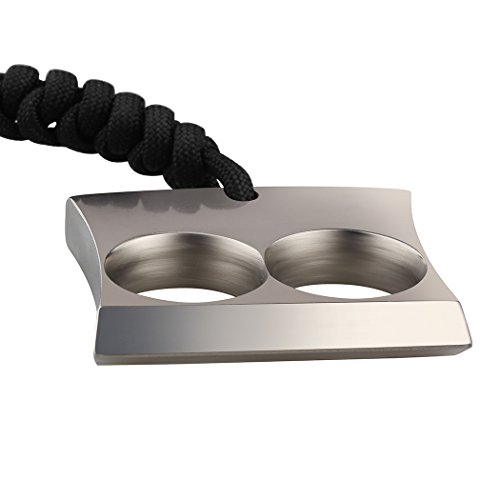 TIEDC Handmade Titanium Keychain Emergency Self Defense Survival Tool