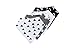 Baby Bandana Drool Bibs by Nibble Adjustable Snaps for Boys/Girls/Unisex 4-Pack of Absorbent Organic Cotton design bibs 3-24 Months
