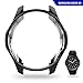 JZK Case for Galaxy Watch 46mm Gear S3 Screen Protector,Shatter-Resistant Protective Shell TPU Cover Case for Gear S3 Frontier/Classical and Galaxy Watch 46mm Accessories,5 Pack