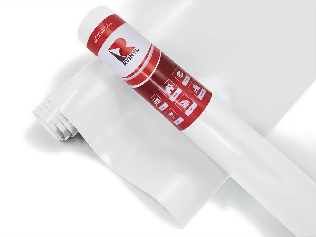 Photo 1 of ORACAL 8500 Series Translucent Calendered Film in White 010-12" x 5ft - Satin Finish Vinyl Sheet Roll for Decals, Signs and Graphics