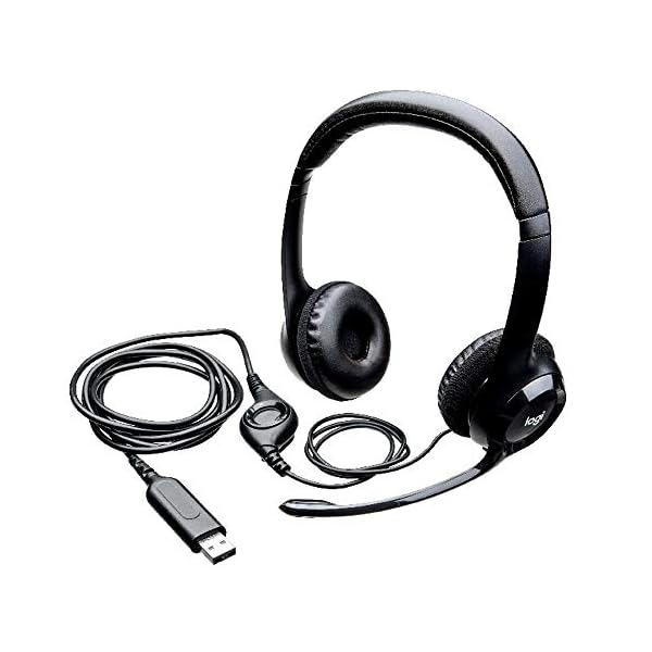 Logitech-H390-Wired-Headset-Stereo-Headphones-with-Noise-Cancelling-Microphone-USB-In-Line-Controls-PCMacLaptop-Black Logitech H390 Wired Headset for PC/Laptop, Stereo Headphones with Noise Cancelling Microphone, USB-A, In-Line Controls…