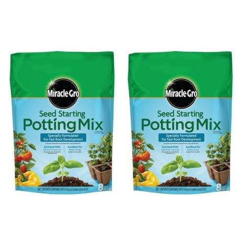 Miracle-Gro Seed Starting Potting Mix, 8-Quart (currently ships to select Northeastern & Midwestern states) (2 Pack) Miracle-Gro Seed Starting Potting Mix, 8-Quart (currently ships to select Northeastern & Midwestern states) (2 Pack)