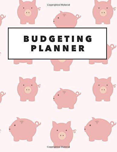 Budgeting Planner: Piggy Bank Design Personal Money Management With Calendar 2018-2019 Step-by-Step Guide to track your Financial Health (Monthly Budget Planner and Bill Tracker) Paperback – 9 Jul 2018
