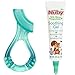 Nuby Natural Soothing Gel for Sore Gums with Bonus Silicone Massaging Toothbrush, 0.53 Ounce, Benzocaine Free, Belladonna Free primary
