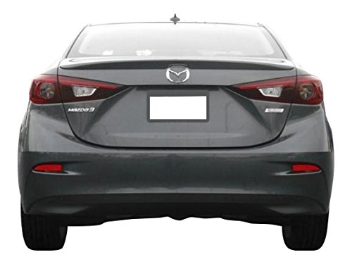 Factory Style Lip Spoiler for the Mazda 3 Sedan Painted in the Factory Paint Code of Your Choice 538