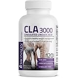Bronson CLA 3000 Extra High Potency Supports Healthy Weight Management Lean Muscle Mass Non-Stimulating Conjugated Linoleic A
