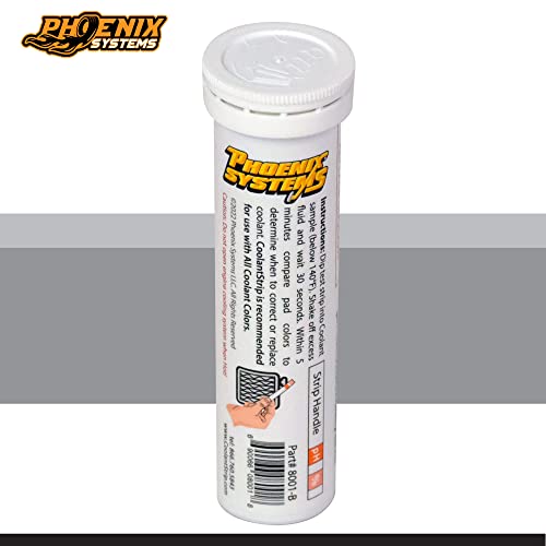 Phoenix Systems 8001B Coolant Test Strip (Determine When to Replace Automotive Coolant 100