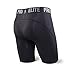 Saxx Mens Pro Elite 2.0 Long Leg Performance Boxers Underwear Small Black