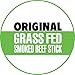 Original, Sogo Snacks, No Sugar, 100% Grass-fed & Grass-finished, Non-GMO Beef Sticks. No Added Nitrates, Gluten, Soy, MSG, Dairy, Nuts. Keto, Whole30, Paleo Friendly (Original, 1-oz, 48 Count)