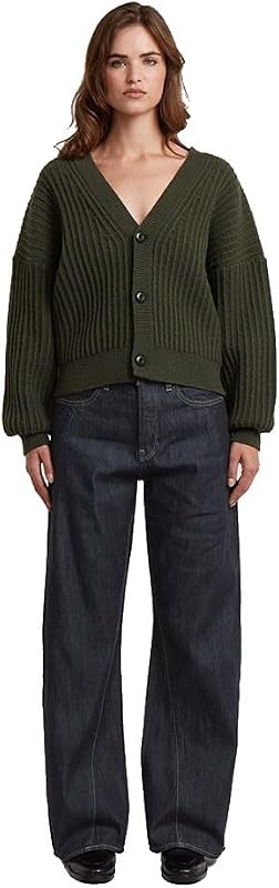 Femme Jean Contor 3D Loose, Bleu (rinsed D27690-D536-082), 29W / 32L — photo 4 sur 7