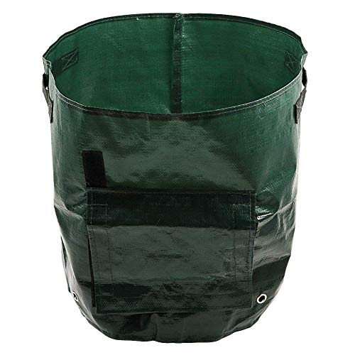Mumu Sugar Potato Grow Bags with Garden Gloves,2 Pack 10 Gallon Vegetables Planter Bags with Access Flap, Raised Garden Bed Heavy Duty Suitable for Planting Vegetables, Taro, Radish, Carrots, Onions