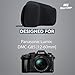 MegaGear Panasonic Lumix DMC-G85, G80, G81, G8 (12-60mm) Ultra Light Neoprene Camera Case - Black