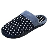 Isotoner Women's Microterry Contrast Trim Clog Slipper