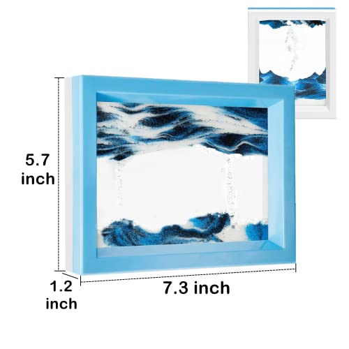 ANXUS Dynamic Moving Sand Art Liquid Motion Bubbler, Flowing Sand Art