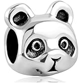 Cherityne Panda Charm Bead for Bracelets