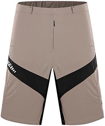 YASHALY Mountain Bike Shorts, Breathable MTB Cycling Baggy Pants Quick Dry Downhill Loose Shorts for Men