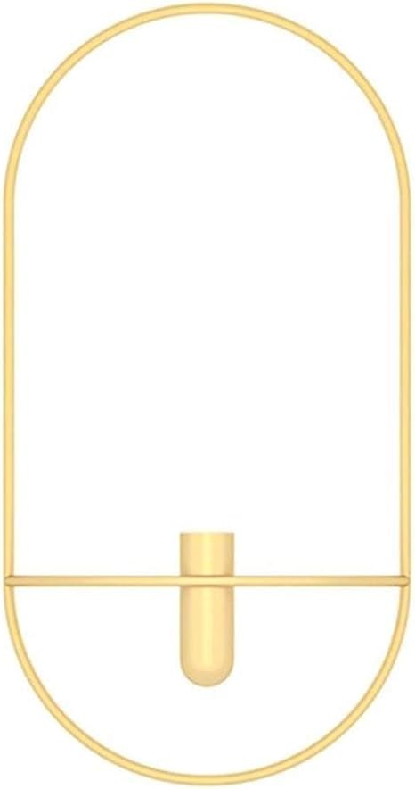 Amazon 燭台ローソク足キャンドルホルダー ドライフラワーベースの3dウォールでアート幾何燭台現代のキャンドルホルダー は 金属製の装飾品ホームデコレーションキャンドルスタンドをマウント 燭台ローソク足キャンドルホルダー Color Gold サイズ A キャンドル