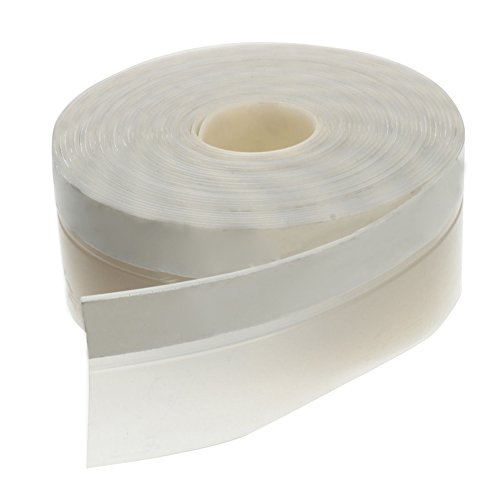 TOOGOO(R) 5 Meter Self-adhesive Draught Excluder Strip Window Door Seal Tape Width: 25mm translucent