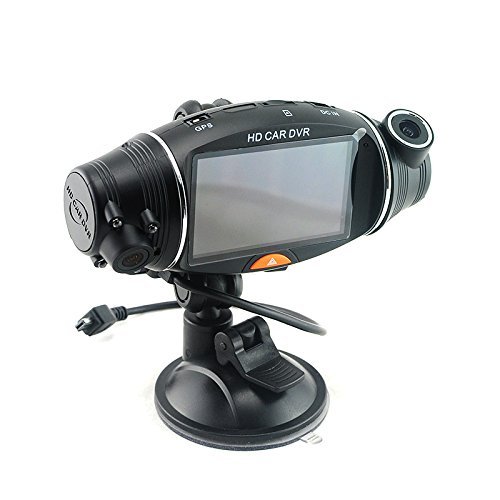 Careshine Hd Dvr Car Camera Car Video Camera 2.7 Inch Dual Lens Dash Logger Night Vision G-sensor Vehicle Synchronous Recorder ??