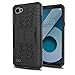YmhxcY LG Q6 Phpne Cases,LG Q6 Plus Case,LG G6 Mini/LG Q6+ Case with HD Screen Protector,Military Armor Drop Tested [Heavy Duty] Hybrid Case with Kickstand for LG Q6-LT Black