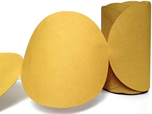 6" PSA Adhesive Sanding Disc Link Roll - Sandpaper Disk Roll (50 Pack,150 Grit)