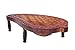 Christmas Thanksgiving Gifts Mango Shaped Wooden Fruit Basket Stand for Display Storage Collapsible Tabletop Kitchen Accessory