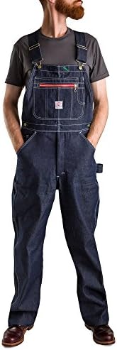 Pointer Brand Rigid Indigo Low Back Overall - Zipper Bib