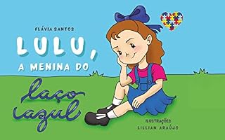 Livro Lulu, a menina do laço azul