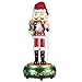 Musical Santa Christmas Nutcracker Figurine