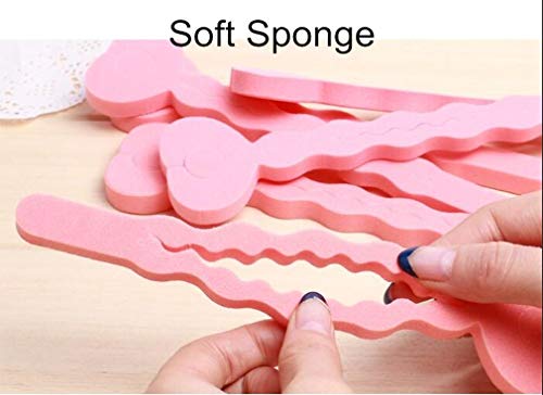 Sponge Hair Rollers, TheBigThumb 18pcs No Heat Soft Foam Hair Curler Sleep Flexible Rollers Magic Natural Wavy Curly Sleeping Roller Curling Accessories Hair Care Stying Tool for Long Short Hair - Thumbnail 3