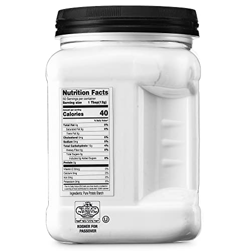 Roots Circle GlutenFree Potato Starch 2 Pack of 21oz Jars 100 Pure