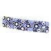 GlassOfVenice Murano Glass Millefiori Hair Clip - Blue Flowers