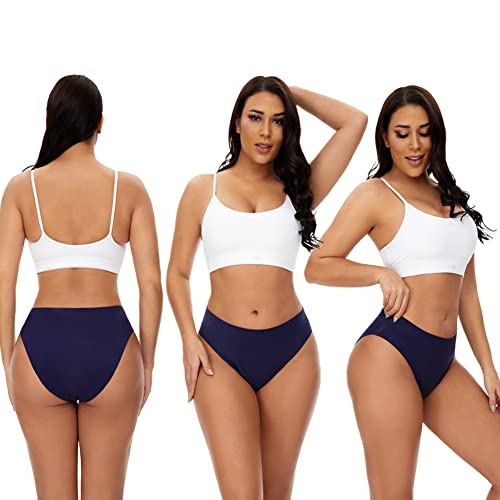 Women Period Underwear Heavy Flow High Waisted Menstrual Panties with 55ml High Absorbency