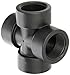 Banjo CR200 Polypropylene Pipe Fitting, Cross, Schedule 80, 2