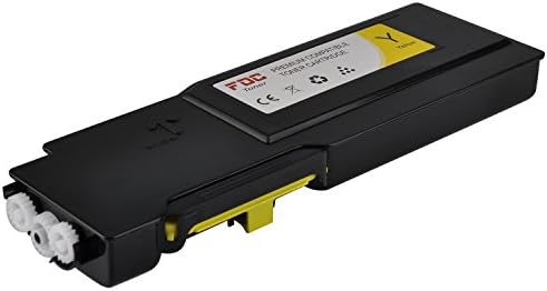 FDC Toner Replacement Toner Cartridges Compatible With Xerox 6600 6600dn 6600n 6600ydn Workcentre 6605 6605dn 6605n Printers 1 Pack for Yellow 106R02227
