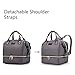 HaloVa Diaper Bag, Mini Mommy Maternity Baby Nappy Backpack, Dark Grey
