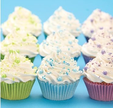 CakeSupplyShop White Pearl Candy Beads Cake and Cupcake Edible Decorations 4 oz