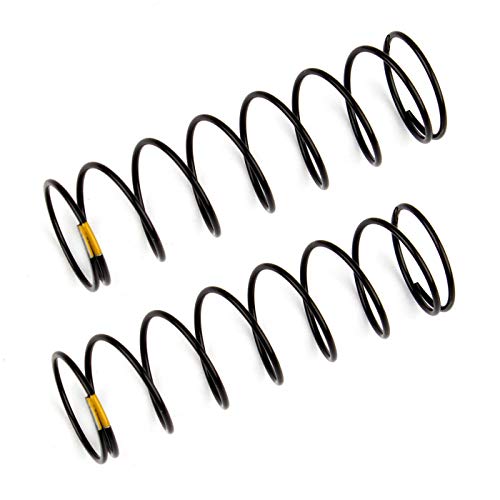 Team Associated Rear Shock Springs, Yellow, 2.30 lb/in, L61mm