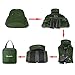 Homdox Ultra Lightweight Packable Backpack Hiking Daypack Travelling Backpack / Handy Foldable Camping Outdoor Travel Cycling School Air Travelling Carry on Backpacking/ Durable Light Backpack for Men and Women - Ultralight and Handy - 8 OZ Only- 6 Colors Choices- (Green)