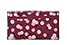 VAYEEBO Travel Luggage Organizers Packing Cubes-Compression Pouches for Underwear,Bra,Socks(Wine Daisy)