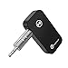 TaoTronics Bluetooth Receiver, Portable Wireless Car Aux Adapter 3.5mm Stereo Car Kits, Bluetooth 4.2 Hands-Free Bluetooth Audio Adapter for Home/Car Stereo Music Streaming Sound System