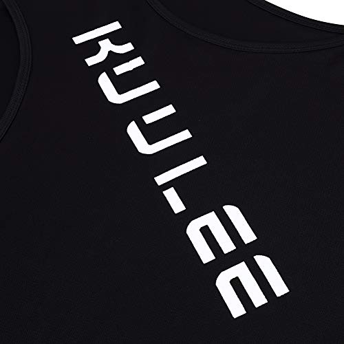 Kuulee-Herren-Gym-Stringer-Fitness-Tank-Top-Herren-Funktionelle-Sport-Bekleidung-Bodybuilding-T-Shirt-Trainingsshirt-aermellos-Weste-Muskelshirt-Verpackung-MEHRWEG