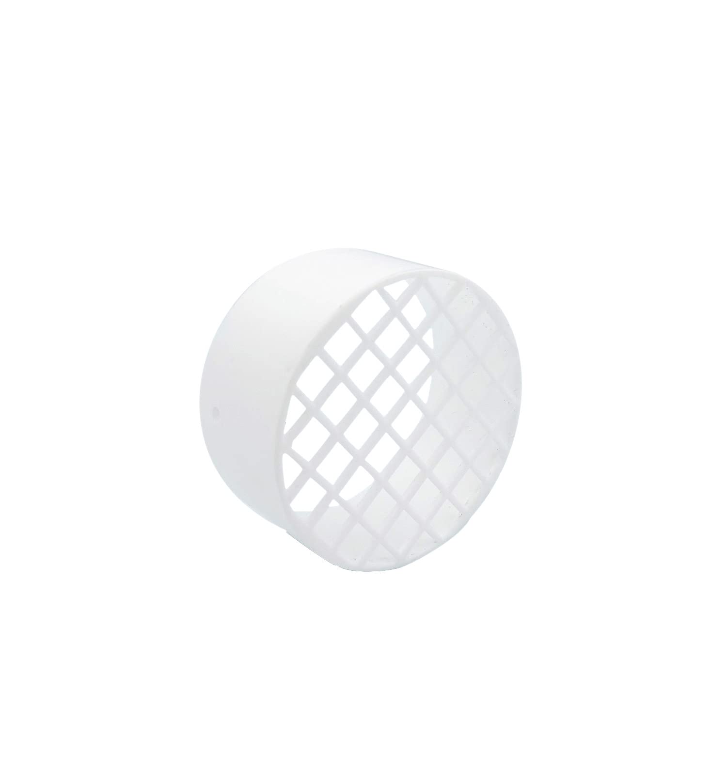 TYGERIX Horizontal Terminal with Polypropylene Intrusion Grid Ø 80 mm Air Intake +Thickness +Resistance, Top