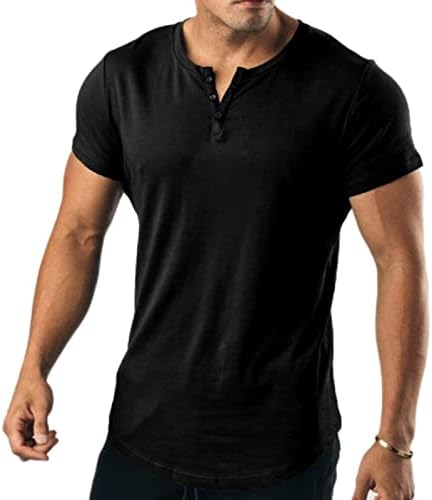 Beotyshow Men's Front Placket Short 