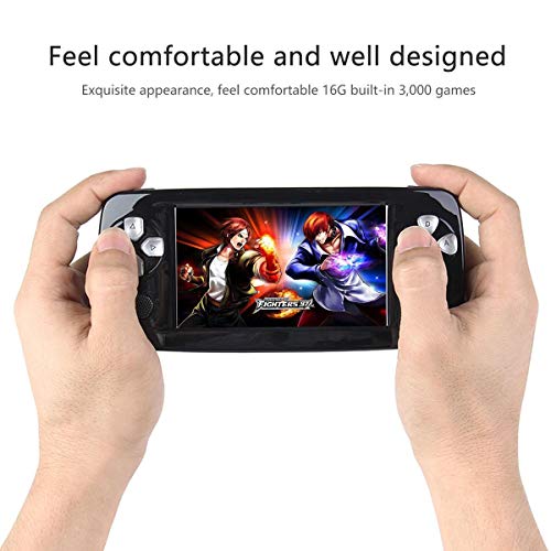 Handheld Game Console, 16GB 3000 Classic Portable Game Console Pap-KIII LCD Color Screen Support GBA/GBC/GB/Sega/NES/SFC/NEOGEO Birthday Gift for Children - Thumbnail 3