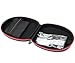 WGear Protective Case for Sony XB950N1, XB950B1, XB950AP, XB650BT, MDR-1000X, MDR-100AAP, MDR-100ABN, ZX770NC, ZX770BN, ZX770, Removable Cable & Amplifier Pouch, Elastic Security Strap (Black)