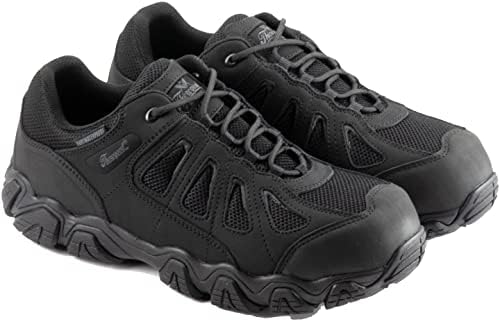 Thorogood Mens 14M ASR Slip-Resistant Black Leather Work Shoes Comfort‎ Fit New Amazon.com: Thorogood 834-652240M Thorogood ASR Leather 40M  main image 3